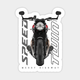 Triumph Speed Twin 19 red, fl Sticker